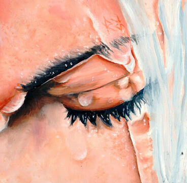 oil paint, hyper-realism study